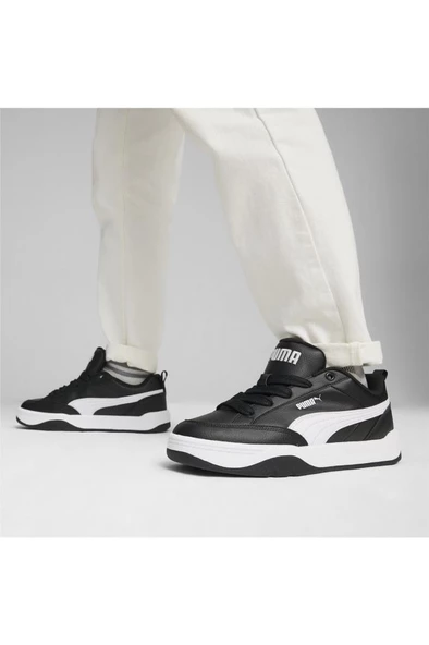Puma Park Lifestyle 395084 03 Erkek Sneaker Ayakkabı Siyah Beyaz 40-45 ürün görseli 1