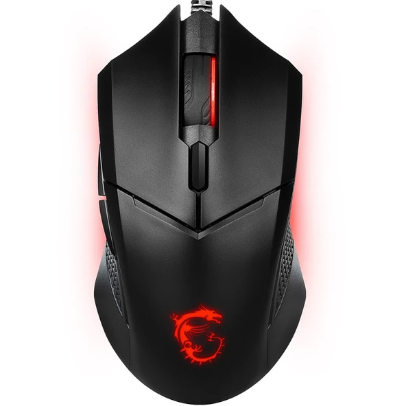 Msı Gg Clutch Gm08 Usb 4200Dpi Gaming Optic Siyah Mouse ürün görseli 1