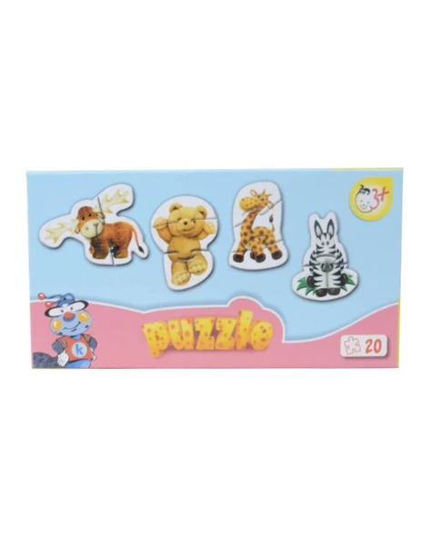 Kırkpabuç Hayvanlar 20 Parça Puzzle ürün görseli 1