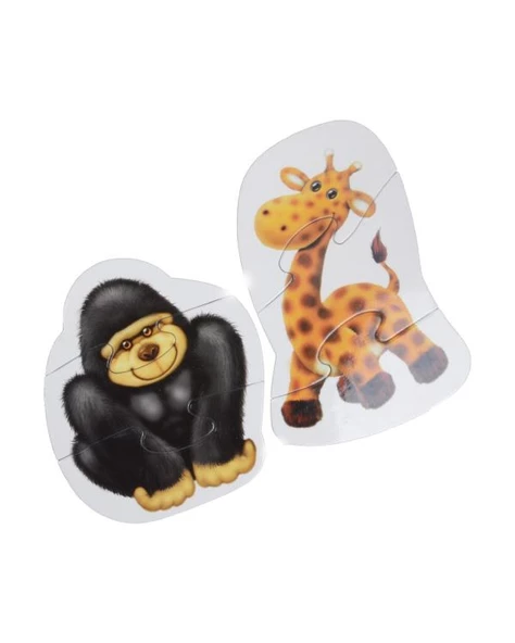 Kırkpabuç Hayvanlar 20 Parça Puzzle - Resim 2