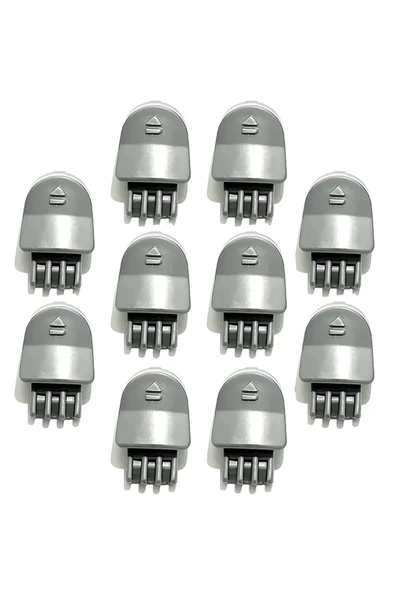 Bosch Unlimited 7 Şarjlı Beyaz Dik Süpürge Uyumlu Hazne Bağlantı Mandalı, 10 Adet ürün görseli 1
