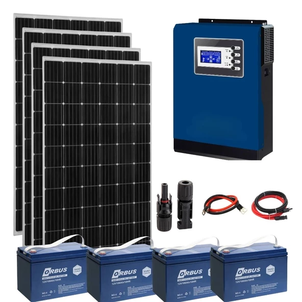 Kamusolar 3kw Hazır Solar Enerji Paketi ürün görseli 1