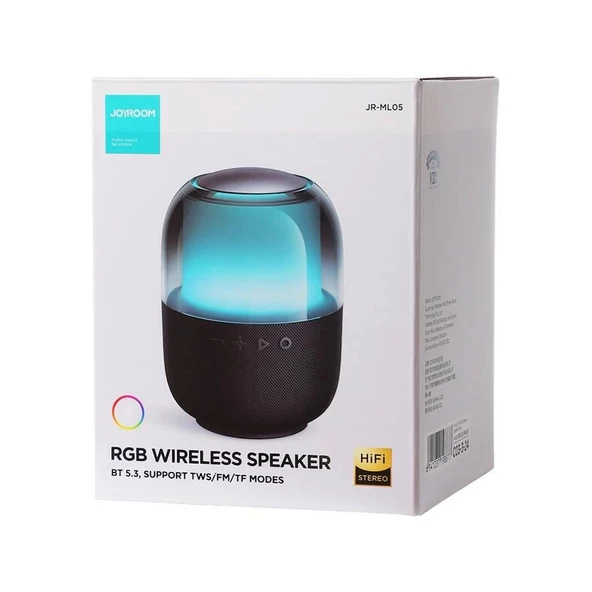Joyroom RGB Wireless Speaker ürün görseli 1