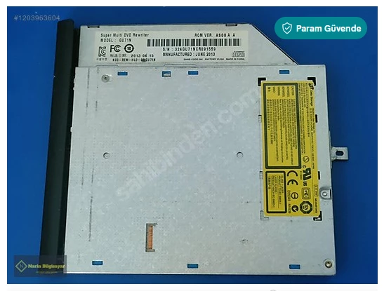 ASUS X552C 9.5MM DVD ürün görseli 1