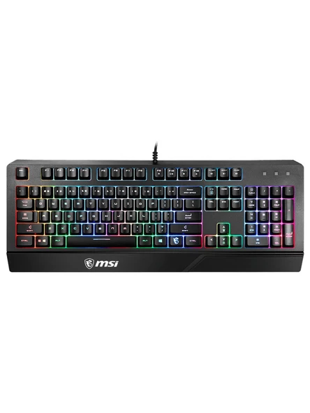 MSI Vigor GK20 TR Q RGB Membrane Kablolu Gaming (Oyuncu) Klavye ürün görseli 1