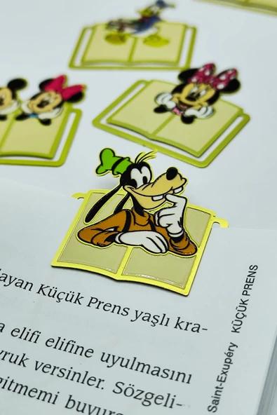 Eğlenceli Karakter Kitap Klipsi - Resim 3