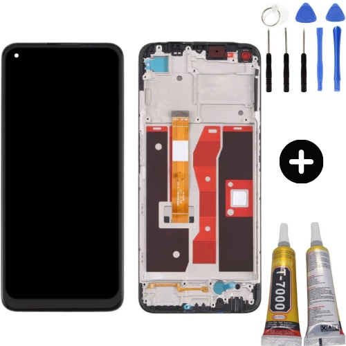 TE Oppo A54 Çıtalı HK Lcd Dokunmatik Ekran + Montaj Seti ürün görseli 1