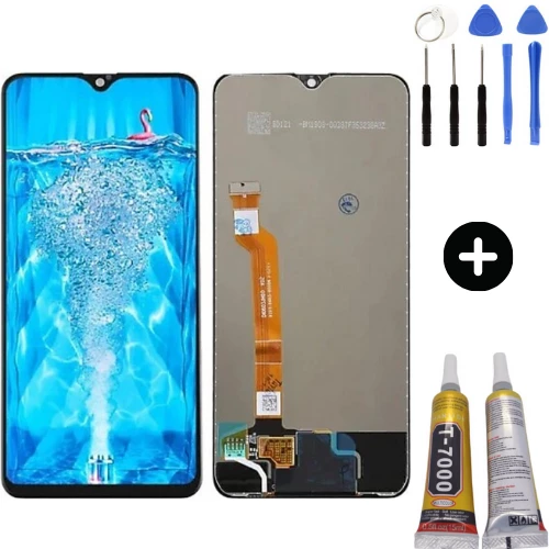 TE Oppo A7x HK Lcd Dokunmatik Ekran + Montaj Seti ürün görseli 1