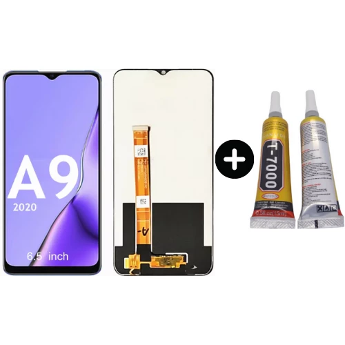 TE Oppo A9 2020 HK Lcd Dokunmatik Ekran + B7000 ürün görseli 1