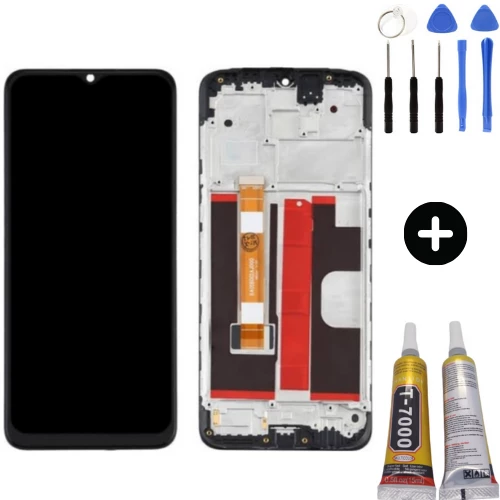 TE Oppo A9 2020 Çıtalı HK Lcd Dokunmatik Ekran + Montaj Seti ürün görseli 1