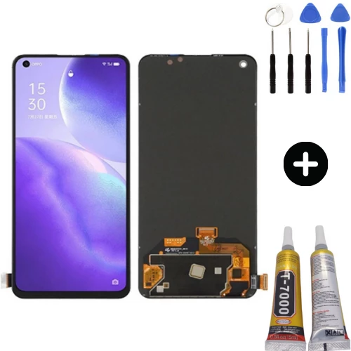 TE Oppo Reno 5 A Kalite Lcd Dokunmatik Ekran + Montaj Seti ürün görseli 1