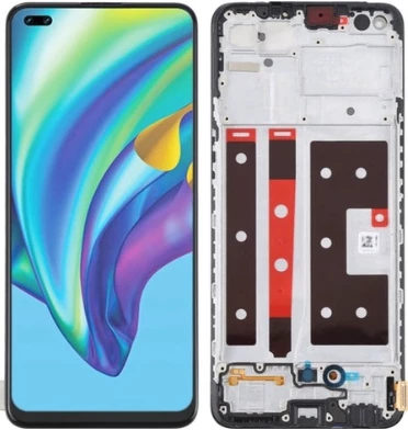 TE Oppo Reno 4 Lite Çıtalı HK Lcd Dokunmatik Ekran ürün görseli 1
