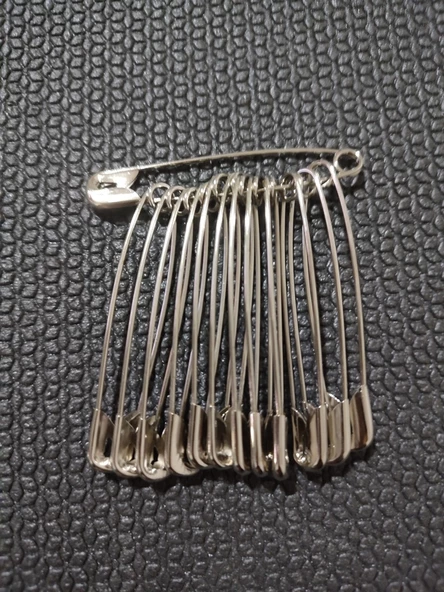 Hagiki No 7 Çengelli Iğne 7,5 cm 12 Adetli Çelik Çatal Iğne (1 Set) ürün görseli 1