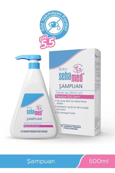 Sebamed Bebek Şampuanı 500 ml ürün görseli 1
