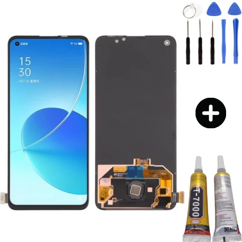 TE Oppo Reno 6 HK Lcd Dokunmatik Ekran + Montaj Seti ürün görseli 1