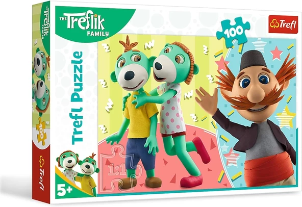 Trefl Çoçuk Puzzle Treflıks And Uncle 100 Parça Puzzle ürün görseli 1