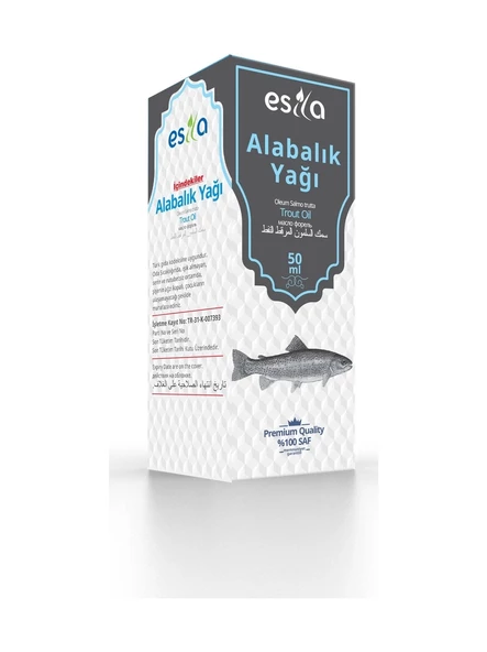 Esila Alabalık Yağı 50 ML ürün görseli 1