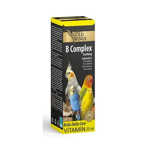 Gold Wings Premium B Complex (stres Önleyici) 20cc ürün görseli 1