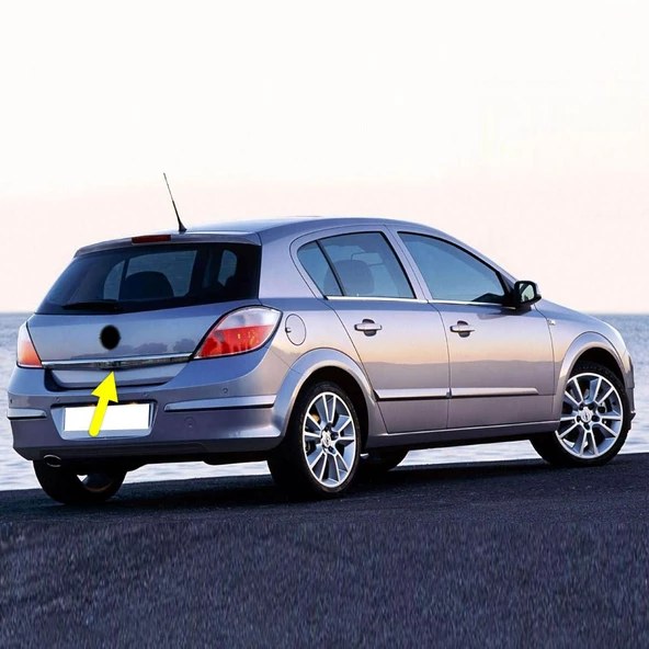 Opel Astra H HB 2004-2010 Arka Bagaj Kapağı Açma Kolu Düğmesi ürün görseli 1