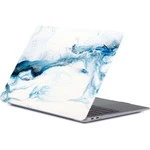 Codegen Apple 13" Macbook Pro A1706 A1708 A1989 A2159 A2338 Mavi Mermer Kılıf Koruyucu Kapak CMPT-133BM ürün görseli 1