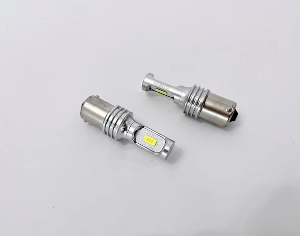 FEMEX Platinum P21W 1156 15W Tek Duy CSP Led Ampul Beyaz Ultra Parlak - Resim 3