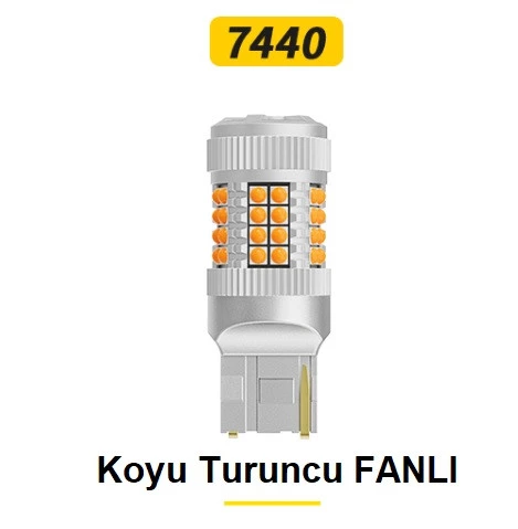 FEMEX Platinum WY21W - T20  Decoderli Sinyal Fanlı Led Ampul - Resim 2