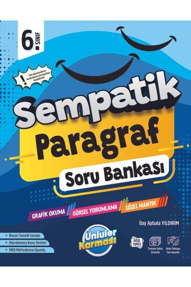 6. Sınıf Sempatik Paragraf Soru Bankası ürün görseli 1