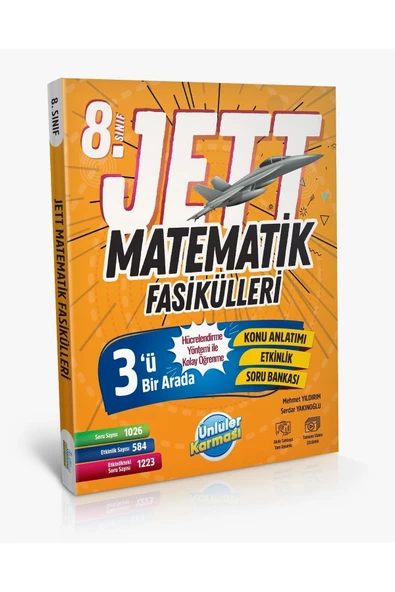 8. SINIF LGS JETT MATEMATİK FASİKÜLLERİ ürün görseli 1