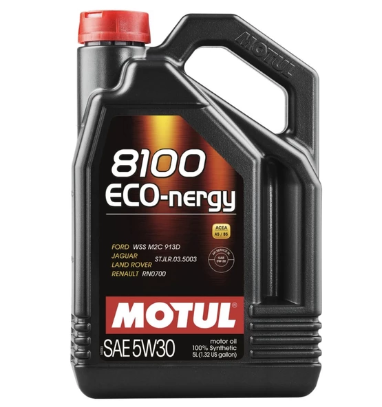 MOTUL 8100 ECO-NERGY 5W30 5 LT ürün görseli 1