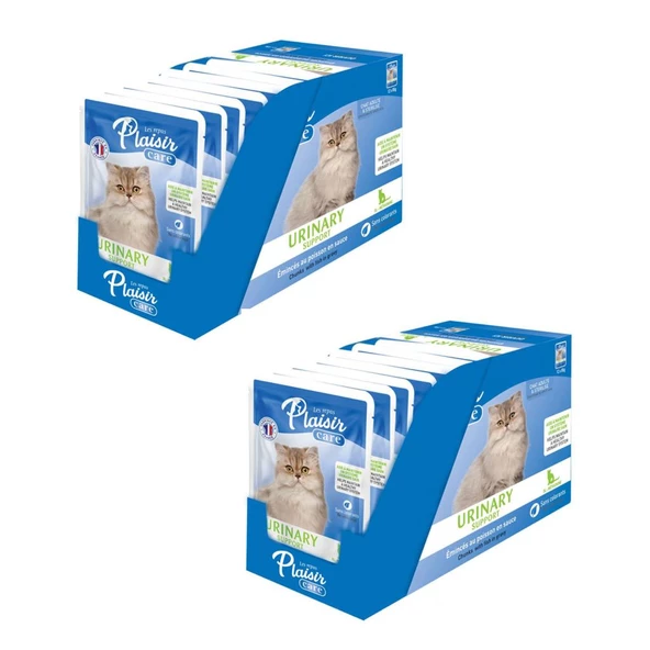 Plaisir Care 85Gr Pouch Urinary Support - Üriner Sistem Desteği 24Adet Yaş Kedi Maması ürün görseli 1