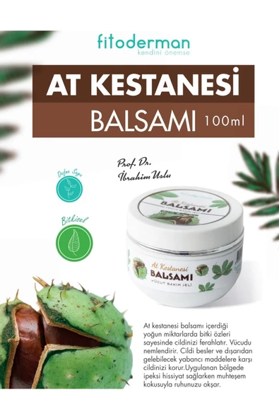 Fitoderman Cilt Bariyer Güçlendirici & Ekstra Nem Içerikli & Besleyici Bitkisel At Kestanesi Balsamı 100 Ml ürün görseli 1