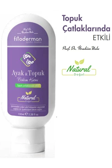 Fitoderman Yumuşatıcı & Topuk Çatlaklarında Etkili Ayak Ve Topuk Bakım Kremi 100 ml ürün görseli 1