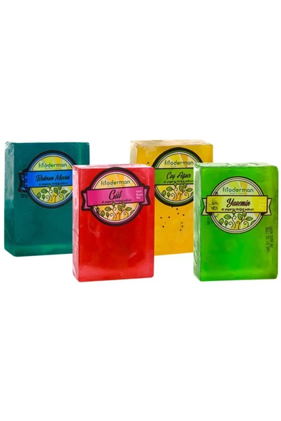 Fitoderman Doğal Gliserinli & Nemlendirici Sabun Seti2 150 gr X 4 ürün görseli 1