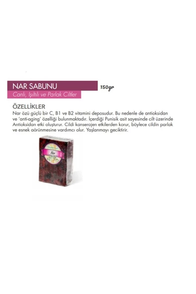 Fitoderman Nar Sabunu 150 Gr ürün görseli 1