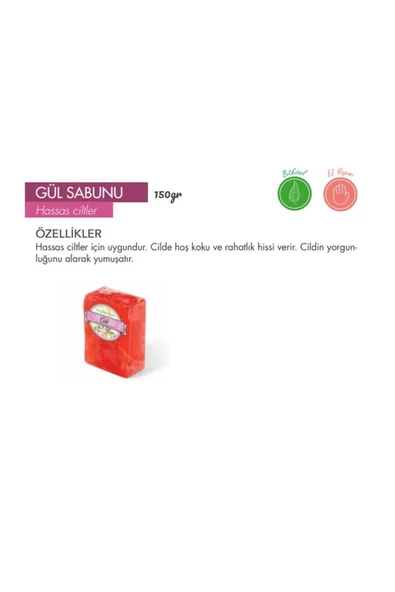 Fitoderman Hassas Ciltler Için Gözenek Sıkılaştırıcı & Yenileyici & Nemlendirici Doğal Gül Bakım Sabunu 150 gr ürün görseli 1