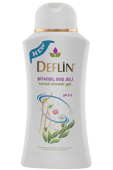 DEFLİN Nemlendirici Canlandırıcı Duş Jeli, Dünyanın Mucizevi Bitki Özlerinden 300 ml ürün görseli 1