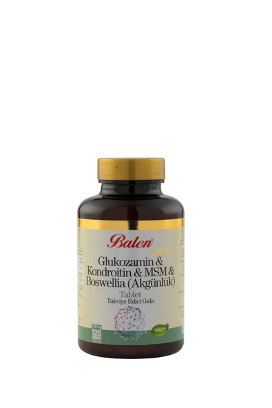 Balen Glukozamin Kondroitin Msm Boswelia Tablet 1200 Mg  120 Tablet ürün görseli 1