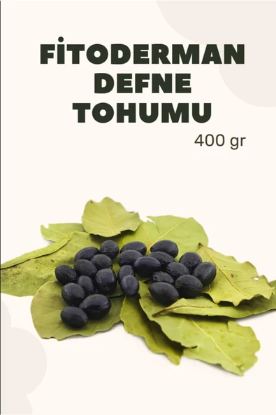 Fitoderman 400 gr Defne Tohumu ( Yeni Mahsüldür) ürün görseli 1