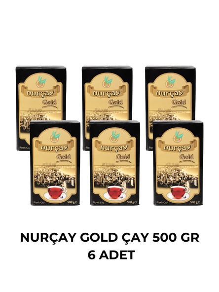 NURÇAY GOLD HEDİYELİK 500 GR - 6 ADET ürün görseli 1