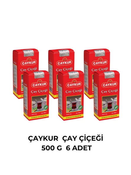 ÇAYKUR ÇAY ÇİÇEĞİ 500 GR - 6 ADET ürün görseli 1