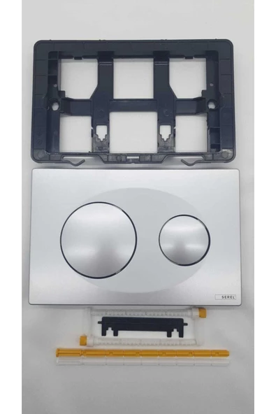 Gömme Rezervuar P40 Mat Krom Panel ürün görseli 1