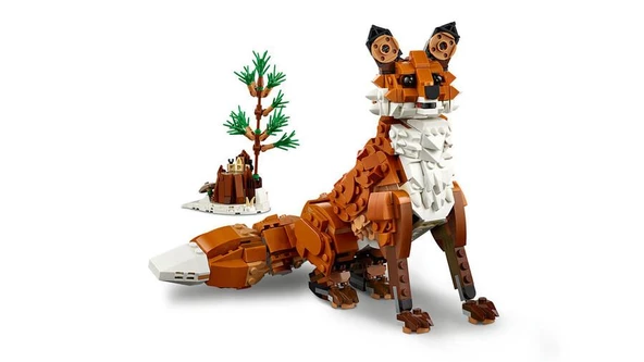 LEGO Creator 31154 Forest Animals: Red Fox - Resim 3