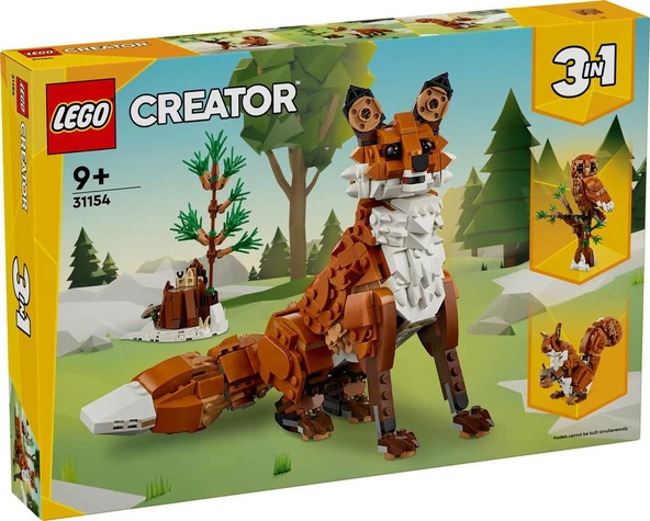 LEGO Creator 31154 Forest Animals: Red Fox ürün görseli 1