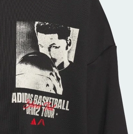Adidas Anthony Edwards Grafik Kapşonlu - Resim 5