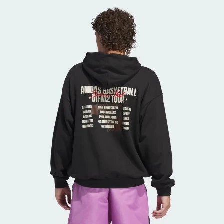 Adidas Anthony Edwards Grafik Kapşonlu - Resim 6