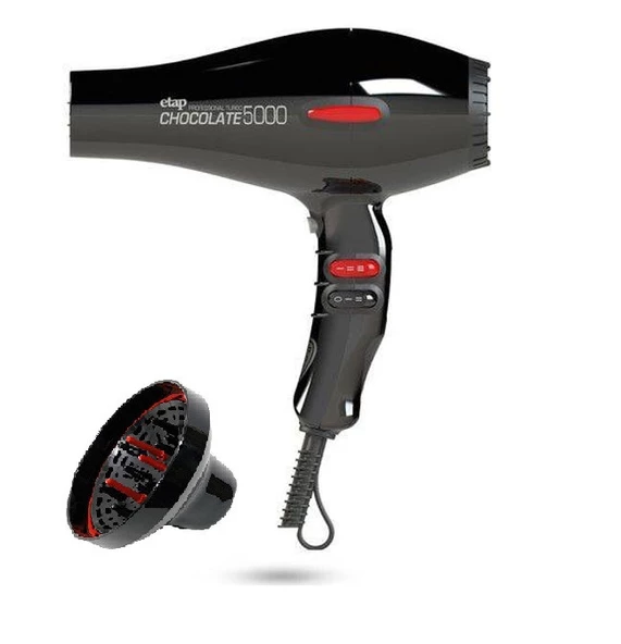 Etap Chocolate 5000 2400WATT Turbo Nano Italyan Motor Fön Makinesi ve Curly Difüzör ürün görseli 1