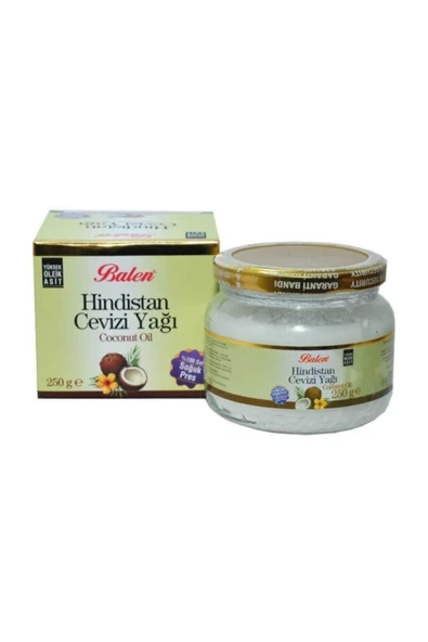 Balen Hindistan Cevizi Yağı 250 gr  Soğuk Sıkım ürün görseli 1