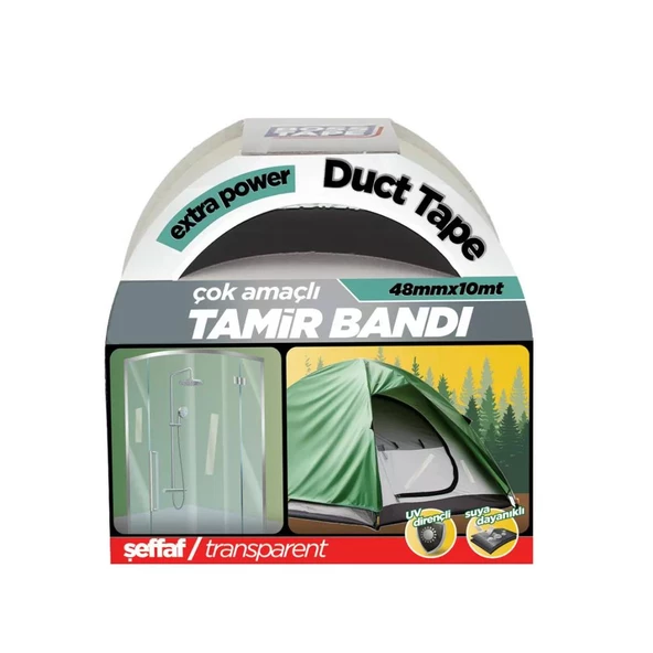 Çok Amaçlı Suya Dayanıklı Tamir Bandı 48mm*10m ürün görseli 1
