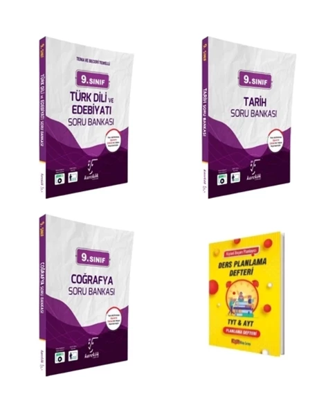 9. Sınıf 2025 Edebiyat Tarih Coğrafya Soru Bankası ürün görseli 1