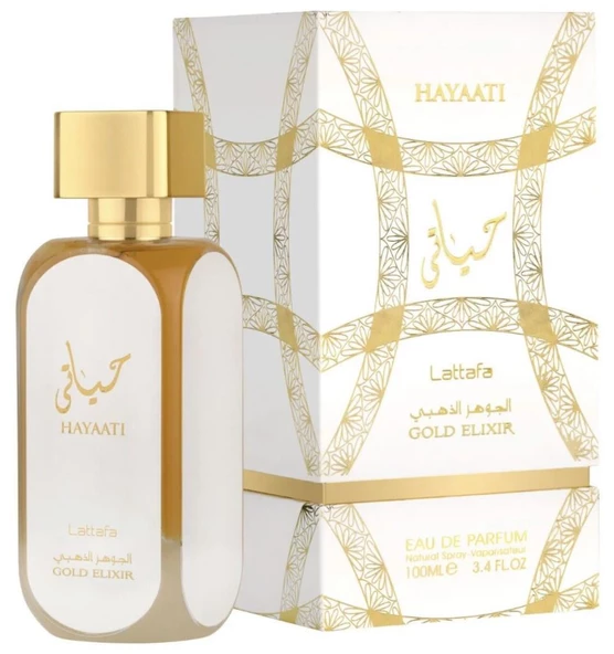 Lattafa Hayaati Gold Elixir Edp 100 ml Kadın Parfümü ürün görseli 1